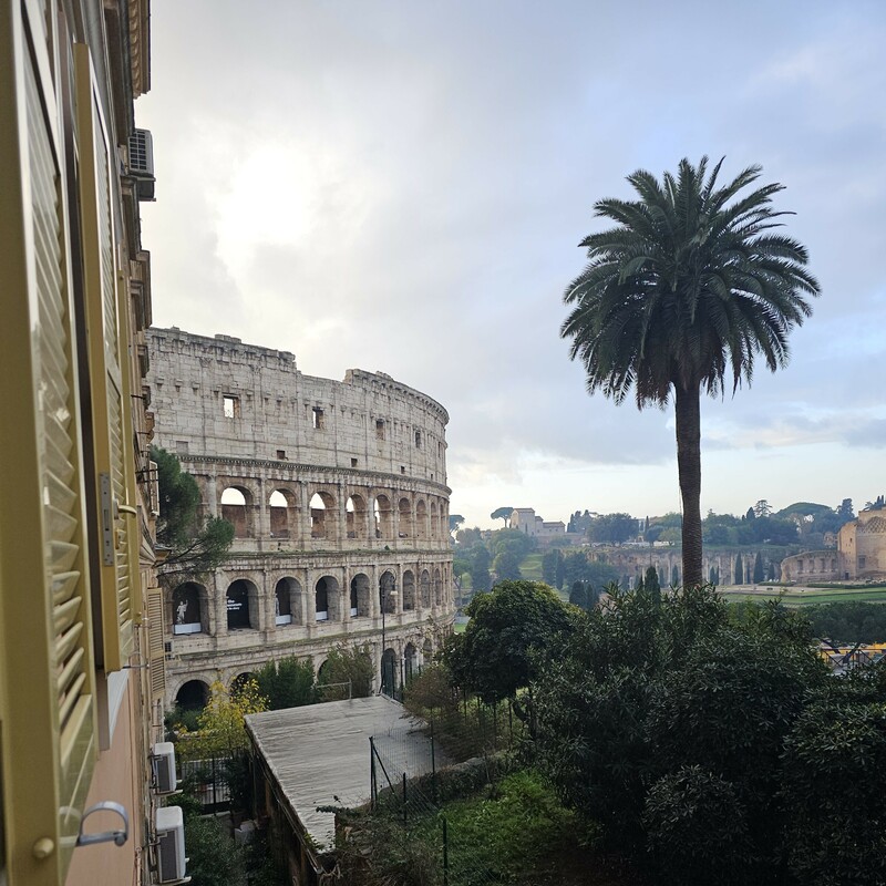 The Coliseum in Rome, Italy.
